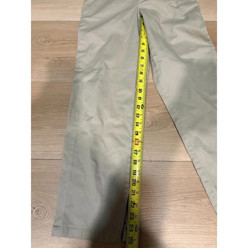 French Toast Boys Size 12 Relaxed Fit Khaki School Uniform Chino Pants Tan